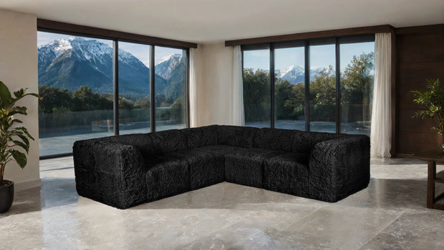 Nappi L-Sectional (Compressed Foam) - LasVegasFurnitureOnline.com