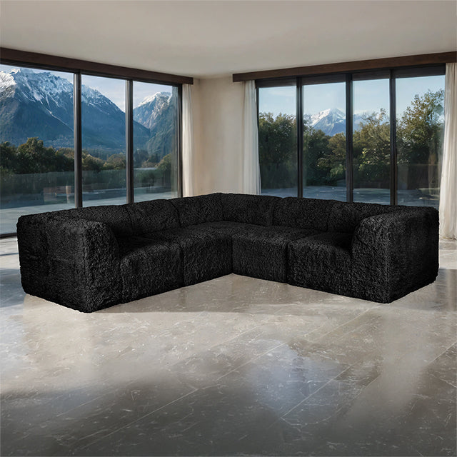 Nappi L-Sectional (Compressed Foam) - LasVegasFurnitureOnline.com