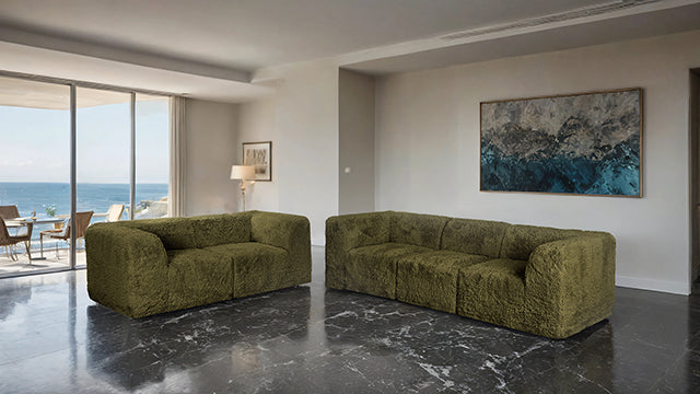 Nappi Loveseat (Compressed Foam) - LasVegasFurnitureOnline.com