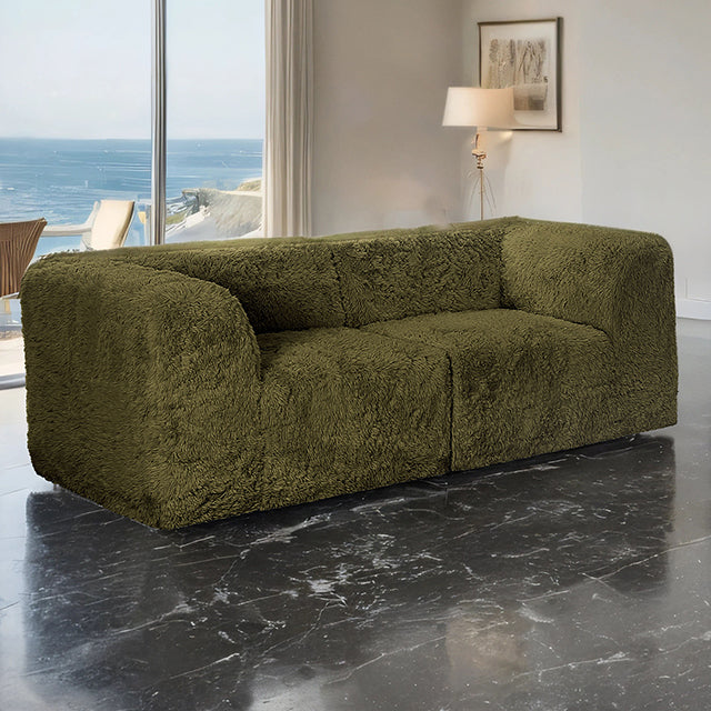 Nappi Loveseat (Compressed Foam) - LasVegasFurnitureOnline.com