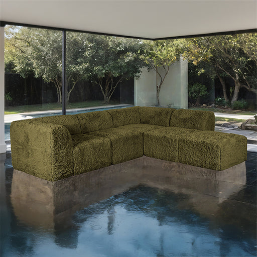 Nappi L-Sectional (Compressed Foam) - LasVegasFurnitureOnline.com