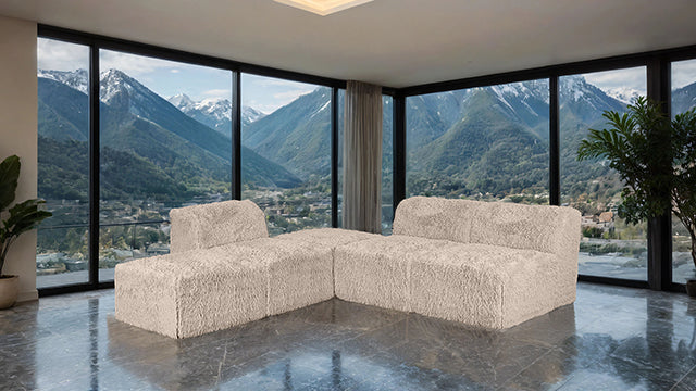 Nappi L-Sectional (Compressed Foam) - LasVegasFurnitureOnline.com
