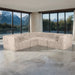 Nappi L-Sectional (Compressed Foam) - LasVegasFurnitureOnline.com