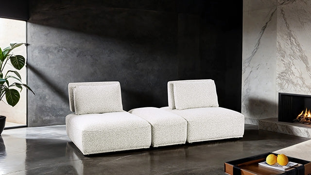 Stavanger 2-Seater w/ Rect Ottoman - LasVegasFurnitureOnline.com