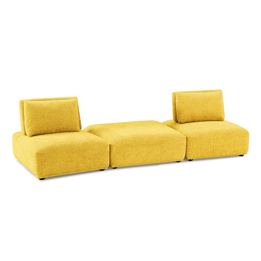 Stavanger 2-Seater w/ Square Ottoman - LasVegasFurnitureOnline.com