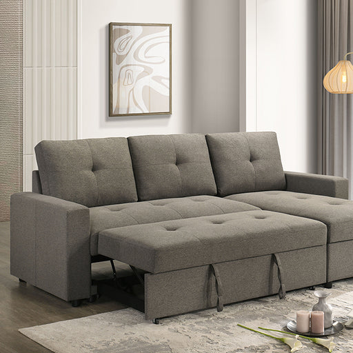 Giorgi Sectional w/ Pullout - LasVegasFurnitureOnline.com