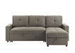 Giorgi Sectional w/ Pullout - LasVegasFurnitureOnline.com