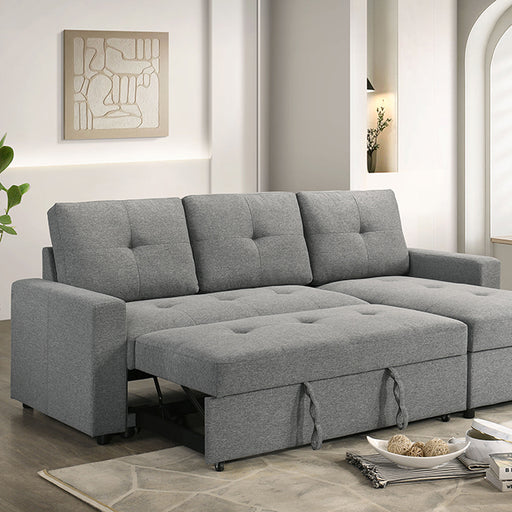 Giorgi Sectional w/ Pullout - LasVegasFurnitureOnline.com