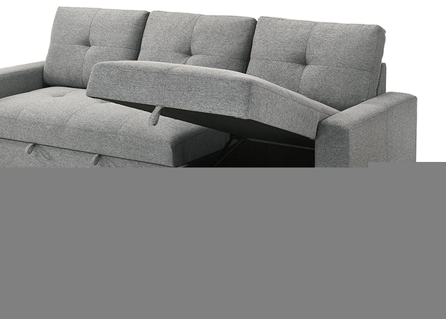 Giorgi Sectional w/ Pullout - LasVegasFurnitureOnline.com