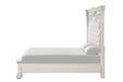 Promenade E.King & Queen Bed Brown & White - LasVegasFurnitureOnline.com