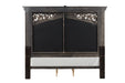 Promenade E.King & Queen Bed Brown & White - LasVegasFurnitureOnline.com