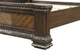 Promenade E.King & Queen Bed Brown & White - LasVegasFurnitureOnline.com