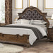 Leovanni 4 Pc Queen Bedroom Set Brown - LasVegasFurnitureOnline.com