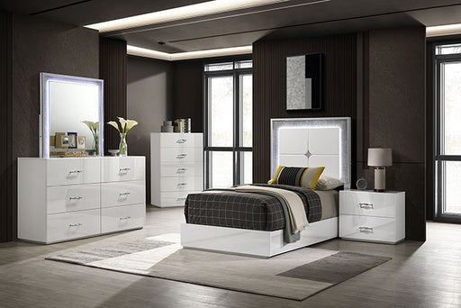 Stoholm Twin Bed - LasVegasFurnitureOnline.com