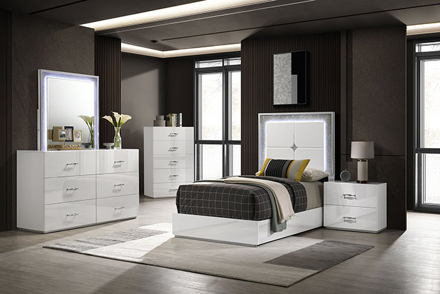 Stoholm Twin Bed - LasVegasFurnitureOnline.com