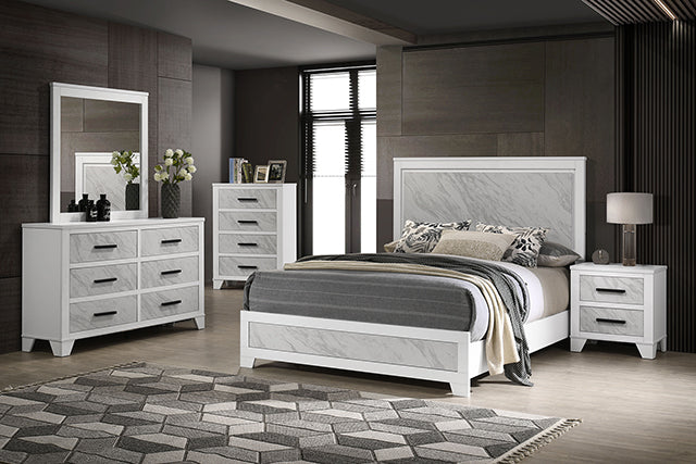 Darlene 4 Pc Queen Bedroom Set - LasVegasFurnitureOnline.com