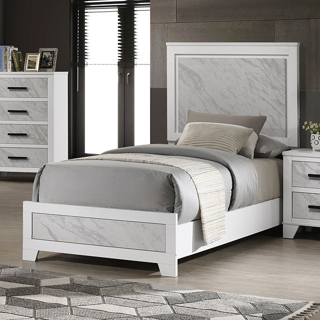 Darlene 4 Pc Twin Bedroom Set - LasVegasFurnitureOnline.com