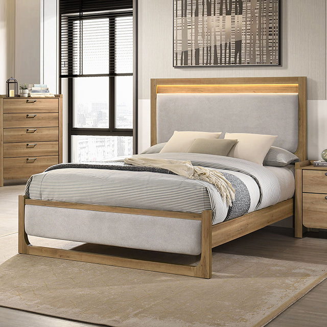 Elinora E.King Bed - LasVegasFurnitureOnline.com