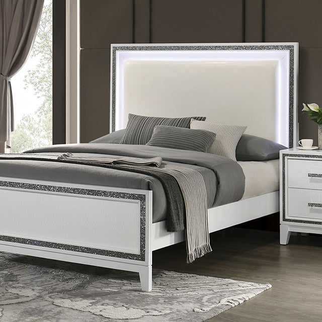 Lucida E.King, Full, & Queen Bed - LasVegasFurnitureOnline.com