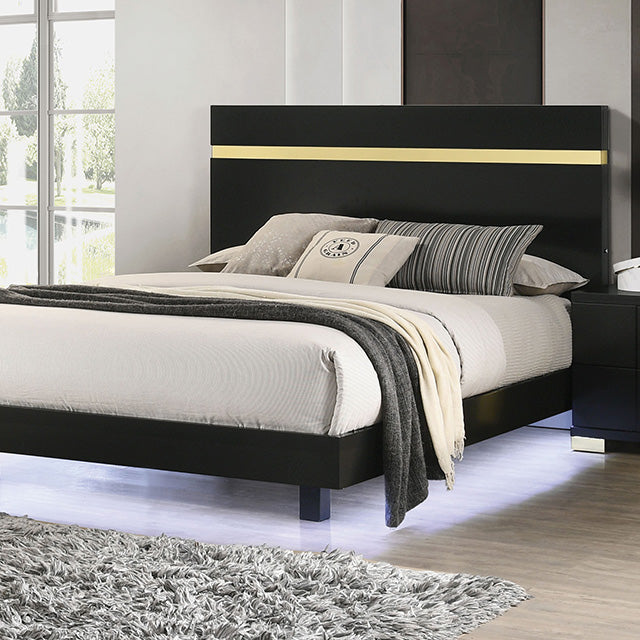 Lillestrom E.King, Queen, Full, & Full Bed Black & White - LasVegasFurnitureOnline.com