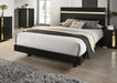 Lillestrom E.King, Queen, Full, & Full Bed Black & White - LasVegasFurnitureOnline.com