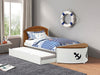 Poseidon Twin Captain Bed - LasVegasFurnitureOnline.com