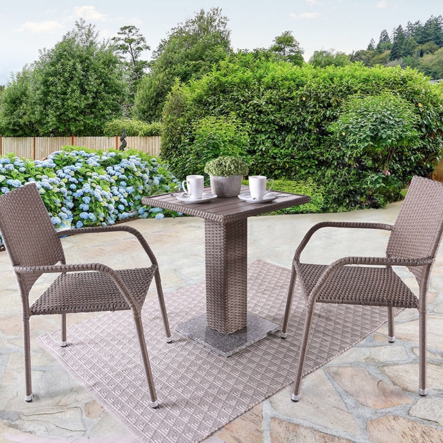 Aminta 3 & 5 Piece Patio Bistro Set - LasVegasFurnitureOnline.com