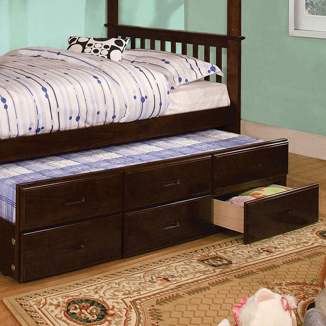 University Twin Trundle w/ 3 Drawers - LasVegasFurnitureOnline.com
