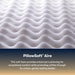 Serta PillowSoft Aire rippled comfort foam