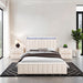 Farese Queen Bed w/ 2 Nightstands - LasVegasFurnitureOnline.com