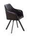 193372BLK SWIVEL DINING CHAIR image