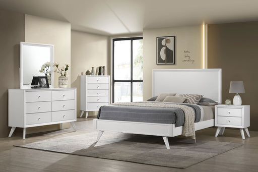 Janelle Bedroom Set White image