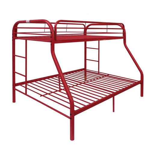 Tritan Red Bunk Bed (Twin/Full) image