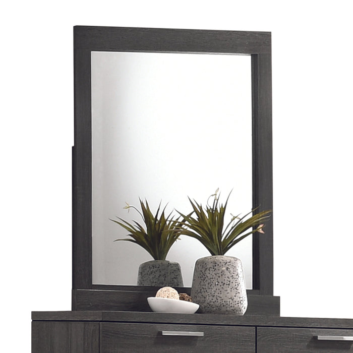 Lantha Gray Oak Mirror image