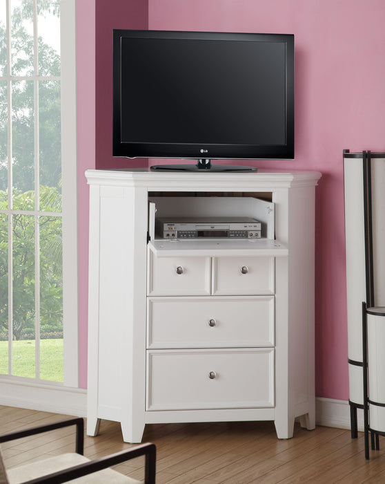 Lacey White TV Stand image