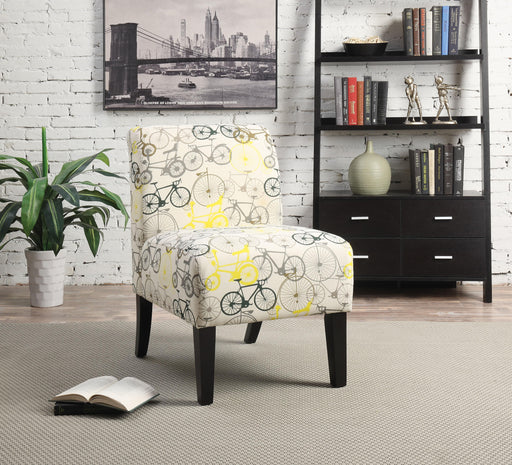 Ollano Pattern Fabric (Bike) Accent Chair image