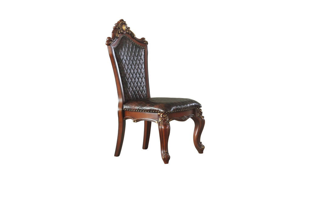 Picardy Cherry Oak & PU Side Chair image