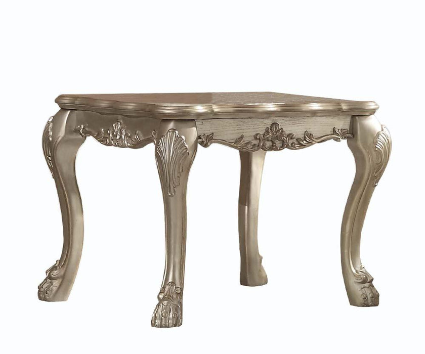 Acme Dresden End Table in Gold Patina 83161 image
