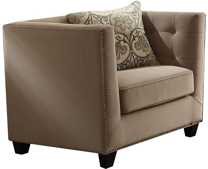 Acme Furniture Juliana Chair in Beige 53587 image