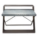 Barclay Zinc Top Writing Desk w/ Mango Wood & Iron Base by Diamond Sofa image