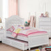 OLIVIA White Full Bed image