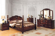 Tuscan II Glossy Dark Pine 5 Pc. Queen Bedroom Set w/ Chest image
