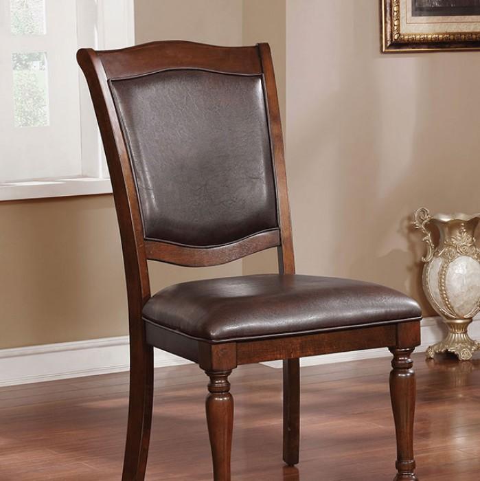 Sylvana Brown Cherry/Espresso Side Chair (2/CTN) image