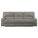Homelegance Furniture Borneo Double Reclining Sofa in Mocha image