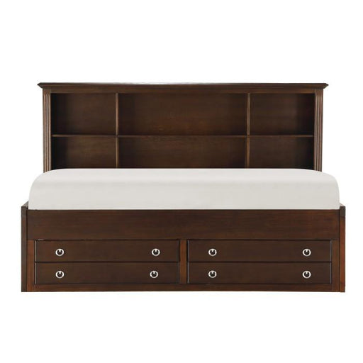 Homelegance Furniture Meghan Twin Lounge Storage Bed in Espresso image