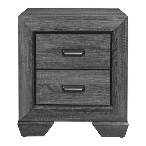 Homelegance Beechnut 2 Drawer Nightstand in Gray 1904GY-4 image