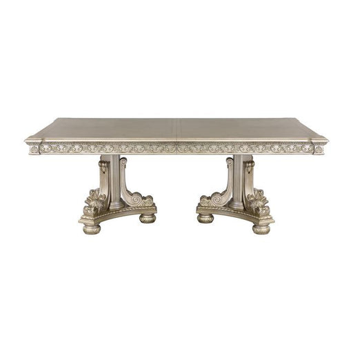 Homelegance Catalonia Dining Table in Platinum Gold 1824PG-112* image