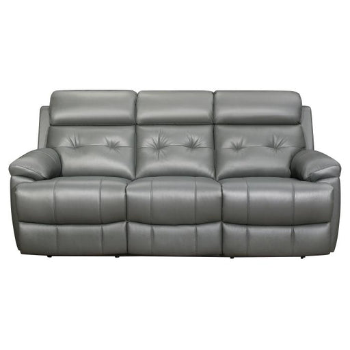 Homelegance Furniture Lambent Double Reclining Sofa in Gray image