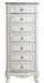 Homelegance Cinderella 7 Drawer Tall Chest Antique White with Grey Rub-Through 1386NW-12 image