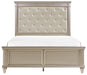 Homelegance Celandine Queen Panel Bed in Pearl/Silver 1928-1* image